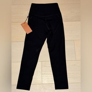 Girlfriend Collective 7/8 Leggings - Black - Size XS - NWT